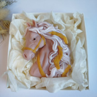 Мило ручої роботи "Кінь" в коробці