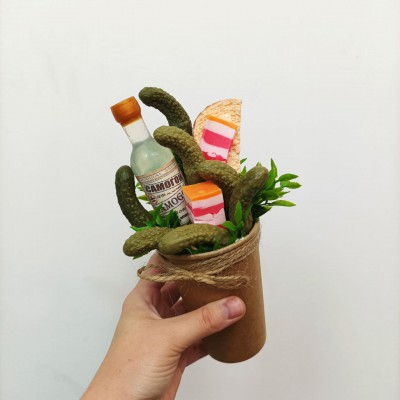 Букет з мила ручної роботи символічний v2