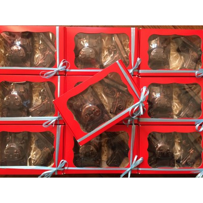 Набір мила ручної роботи "Танк з пістолетом" 15х10х3см