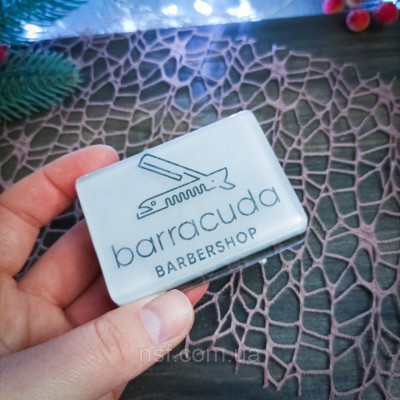 Мило з Вашим логотипом 6,5х4,5х2см