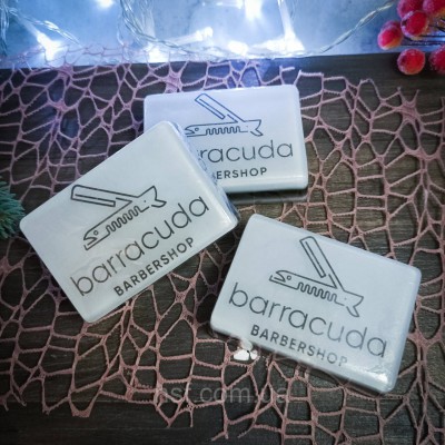 Мило з Вашим логотипом 6,5х4,5х2см