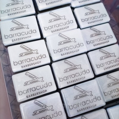 Мило з Вашим логотипом 6,5х4,5х2см