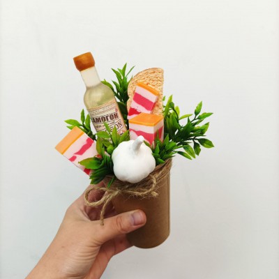 Букет з мила ручної роботи символічний v1