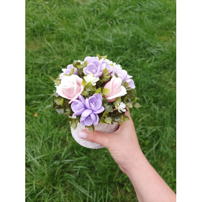 Букет з мила ручної роботи "Весняний" Букет з мила ручної роботи "Весняний"