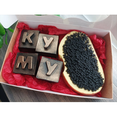 Подарунковий набір мила ручної роботи Куму V1 Подарунковий набір мила ручної роботи Куму V1