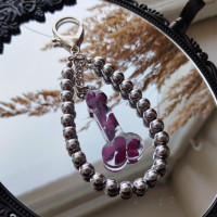 Брелок - підвіска "Сороміцький дармовис" з гематитом