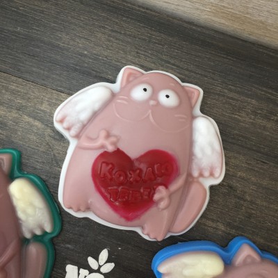 Мило ручної роботи "Котя Кохаю Тебе" Мило ручної роботи "Котя Кохаю Тебе"