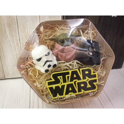 Подарунковий набір мила ручної роботи "Star Wars"