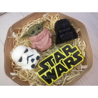 Подарунковий набір мила ручної роботи "Star Wars"