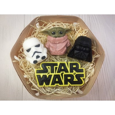Подарунковий набір мила ручної роботи "Star Wars"