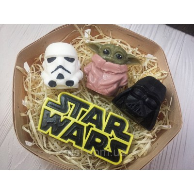 Подарунковий набір мила ручної роботи "Star Wars"