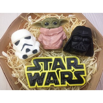 Подарунковий набір мила ручної роботи "Star Wars"