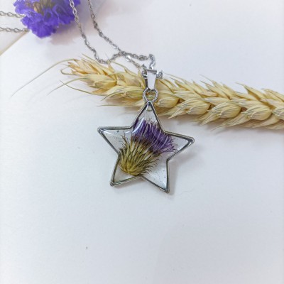 Кулон Зірка з будячком