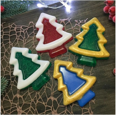 Мило ручної роботи "Ялинка" 1