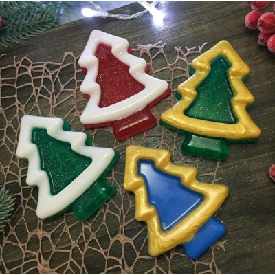 Мило ручної роботи "Ялинка" 1