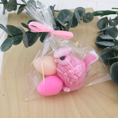 Мило ручної роботи "Пташечка з яєчками"