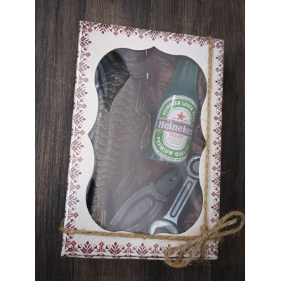 Подарунковий набір мила ручної роботи "Таранька, пиво, інструменти" Подарунковий набір мила ручної роботи "Таранька, пиво, інструменти"