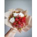 Букет з мила ручної роботи з полуницею