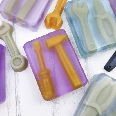 Мило ручної роботи "Інструменти" (прям. вел.)