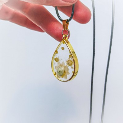 Кулон Крапля в золоті #1