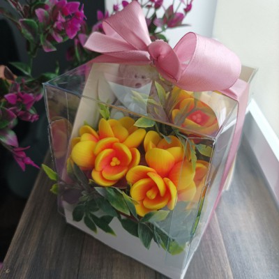 Подарунковий бокс мила ручної роботи V3