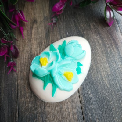 Мило ручної роботи крашанка з крокусом