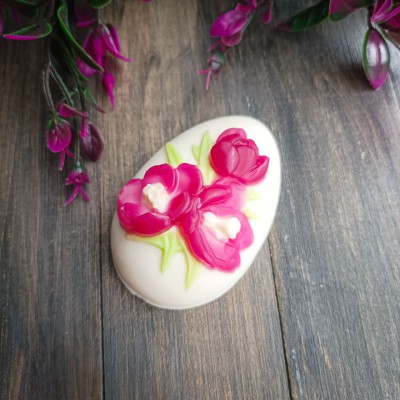 Мило ручної роботи крашанка з крокусом