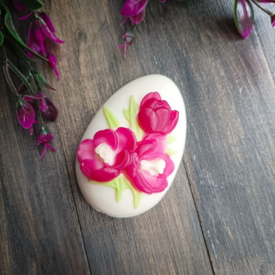 Мило ручної роботи крашанка з крокусом