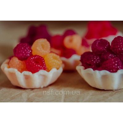 Мило ручної роботи "Тарталетка з малиною"