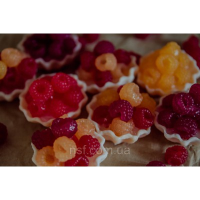 Мило ручної роботи "Тарталетка з малиною"