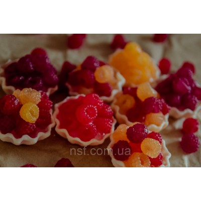 Мило ручної роботи "Тарталетка з малиною"