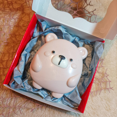 Мило ручної роботи «Ведмедик» в коробочці 10х10х3см